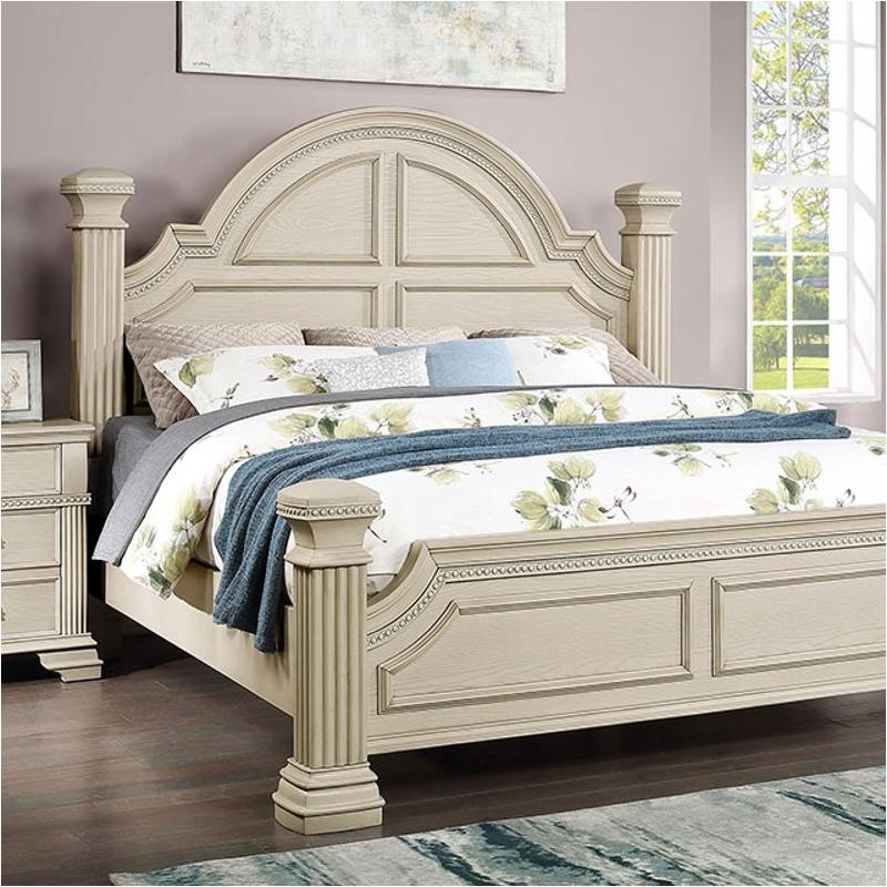 Foa7144wh-q Furniture Of America Pamphilos Bedroom Furniture Bed