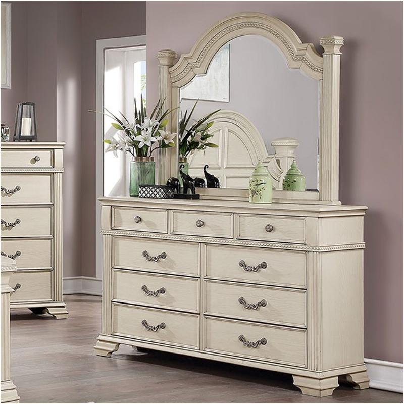 Foa7144wh-d Furniture Of America Pamphilos Bedroom Furniture Dresser