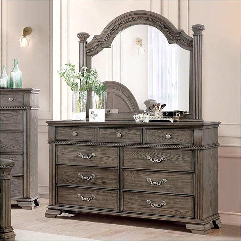 Foa7144gy-d Furniture Of America Pamphilos Bedroom Furniture Dresser