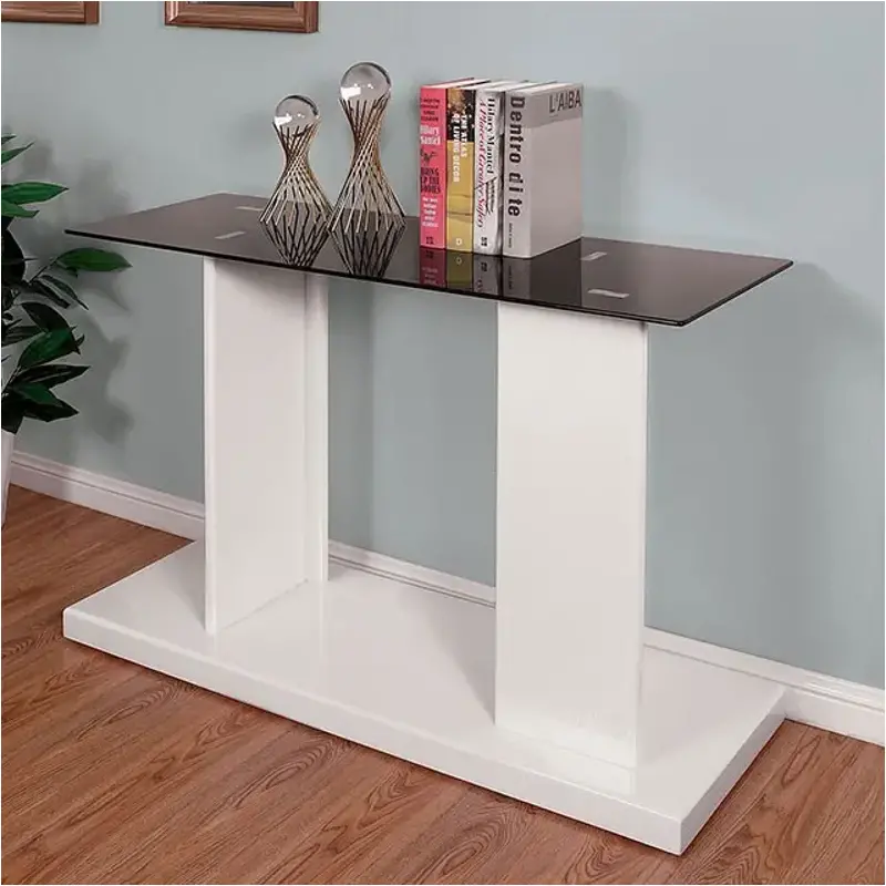 Cm4567wh-s Furniture Of America Living Room Furniture Sofa Table