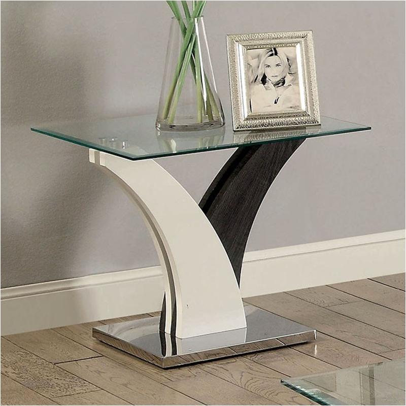 Cm4244e Furniture Of America Sloane Living Room Furniture End Table