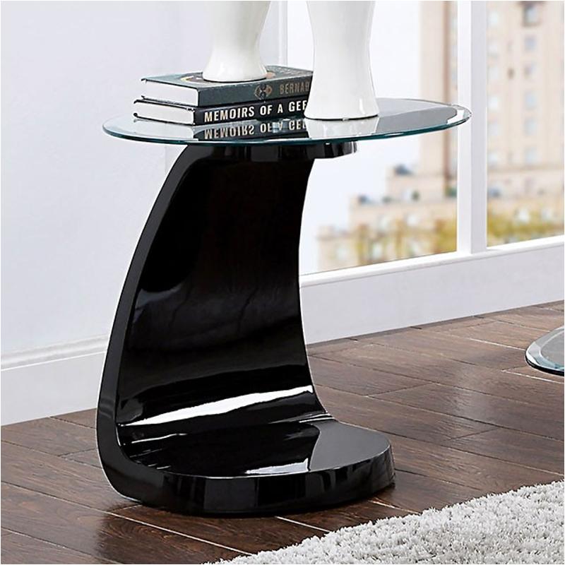 Foa4042bk-e Furniture Of America Nahara Living Room Furniture End Table