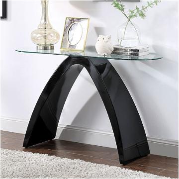 Foa4042bk-s Furniture Of America Nahara Living Room Furniture Sofa Table