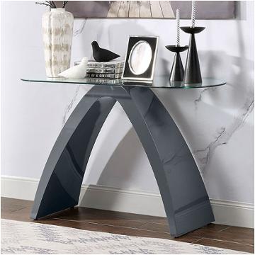 Foa4042gy-s Furniture Of America Nahara Living Room Furniture Sofa Table