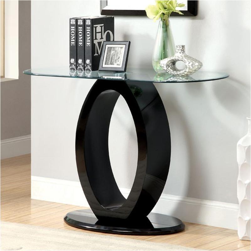 Cm4825bk-s Furniture Of America Lodia Living Room Furniture Sofa Table