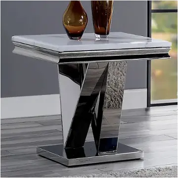 Cm4284e Furniture Of America Villarsglane Living Room Furniture End Table