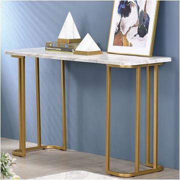 Cm4564wh-s Furniture Of America Calista Living Room Furniture Sofa Table