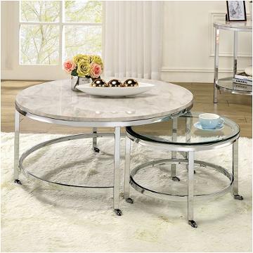 Cm4354c Furniture Of America Shauna Living Room Furniture Cocktail Table
