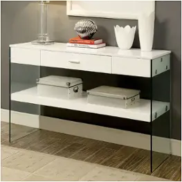 Cm4451wh-s Furniture Of America Raya Accent Furniture Sofa Table