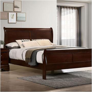 Cm7966ch-f Furniture Of America Louis Philippe Bedroom Furniture Bed