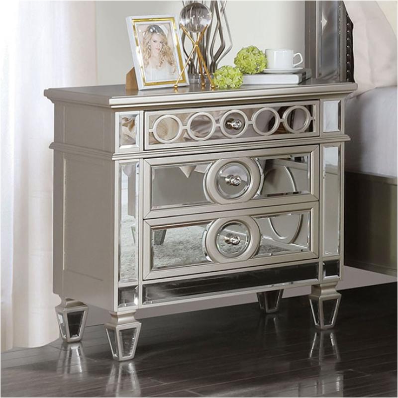 Cm7134n Furniture Of America Marseille Bedroom Furniture Nightstand