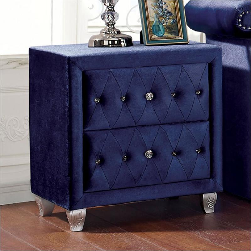 Cm7150bl-n Furniture Of America Alzir Bedroom Furniture Nightstand