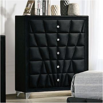 Cm7164bk-c Furniture Of America Carissa Bedroom Furniture Chest