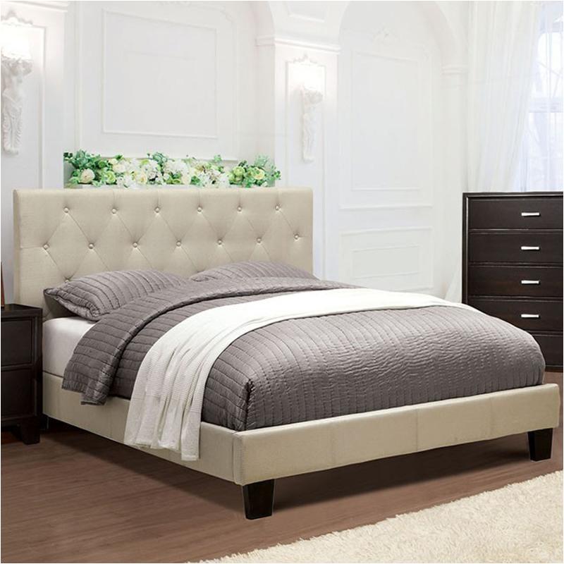 Cm7200iv-t Furniture Of America Leeroy Bedroom Furniture Bed