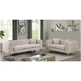 Cm6498bg-sf Furniture Of America Sapphira Living Room Furniture Sofa