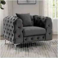 Cm6498dg-ch Furniture Of America Sapphira Living Room Furniture Living Room Chair