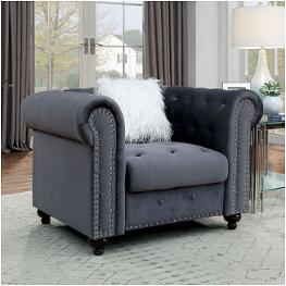 Cm6240gy-ch Furniture Of America Giacomo Living Room Furniture Living Room Chair