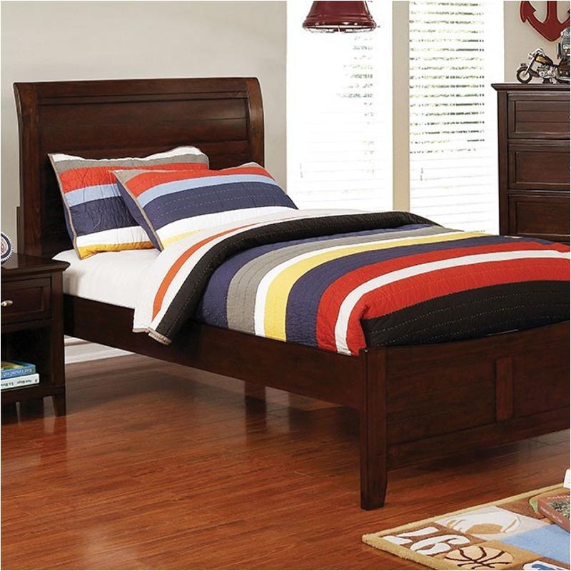 Cm7517ch-t Furniture Of America Brogan Bedroom Furniture Bed