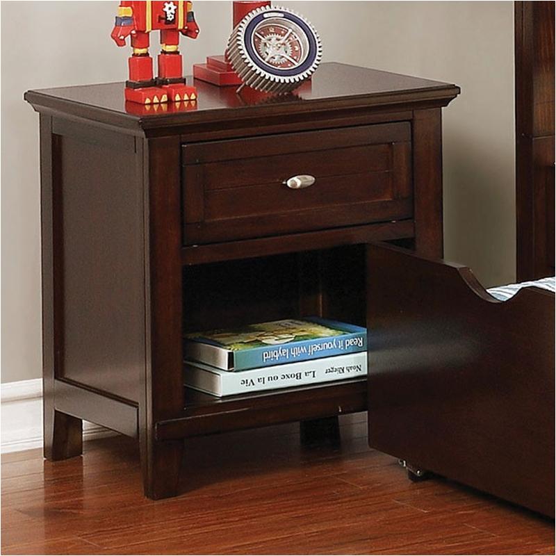 Cm7517ch-n Furniture Of America Brogan Bedroom Furniture Nightstand