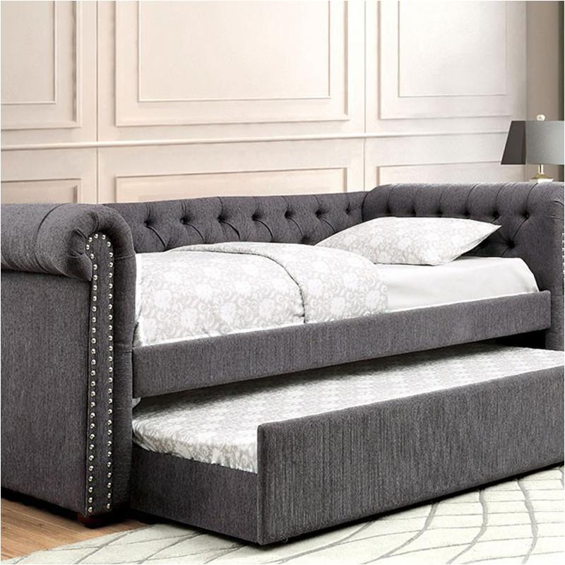 Cm1027gy Furniture Of America Leanna Bedroom Furniture Daybed