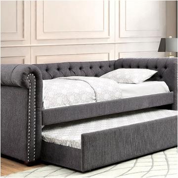 Cm1027gy Furniture Of America Leanna Bedroom Furniture Daybed