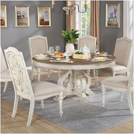 Cm3150wh-rt Furniture Of America Arcadia Dining Room Furniture Dining Table