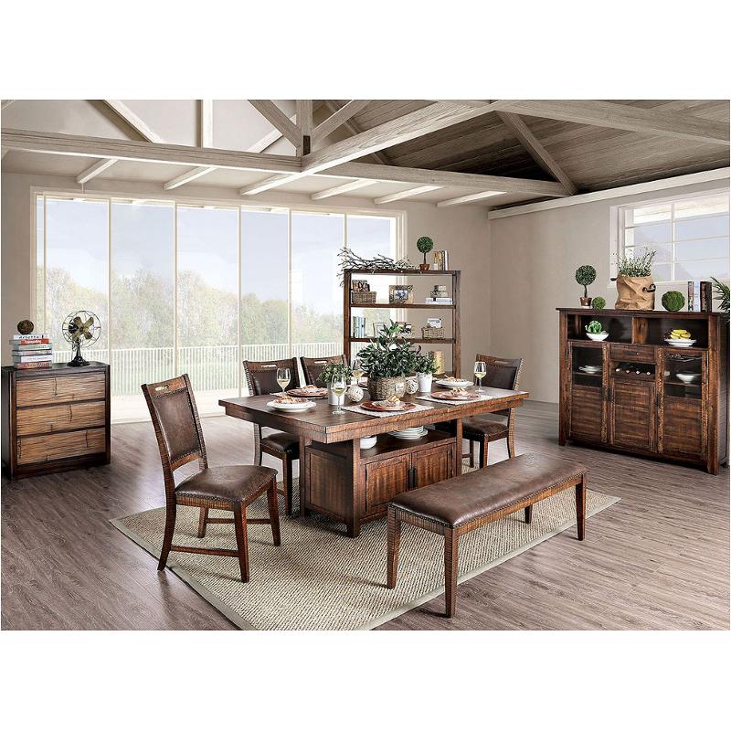 Cm3061t Furniture Of America Wichita Dining Room Furniture Dining Table