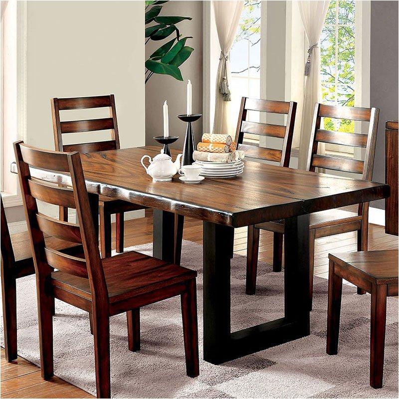 Cm3606t Furniture Of America Maddison Dining Room Furniture Dining Table