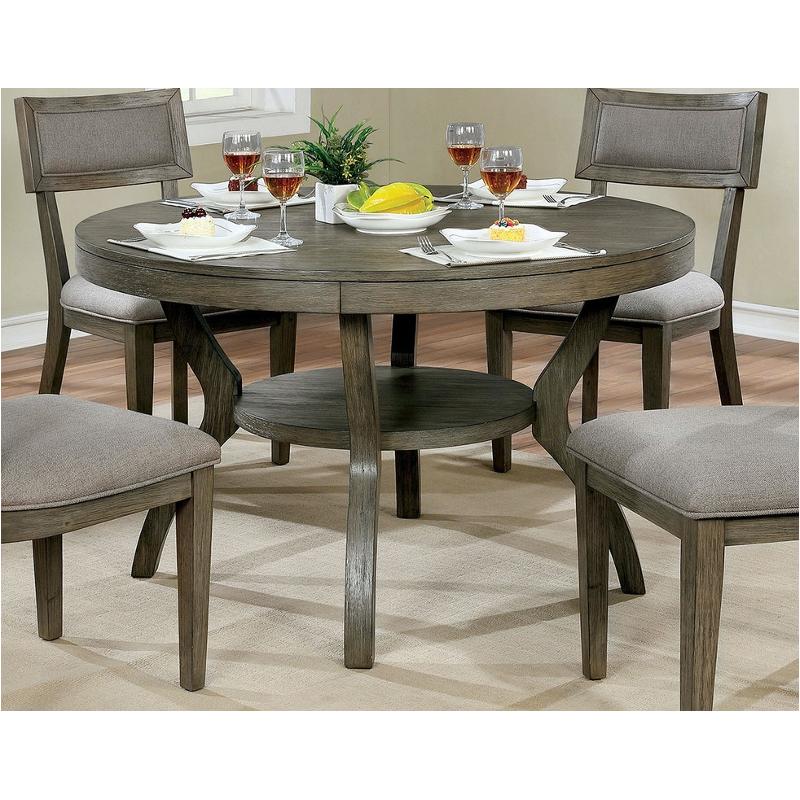 Cm3387rt Furniture Of America Leeds Dining Room Furniture Dining Table