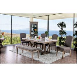 Cm3429t Furniture Of America Bridgen Dining Room Furniture Dining Table