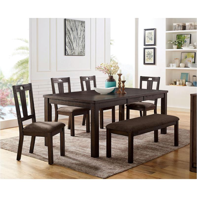 Cm3790t Furniture Of America Burton Dining Room Furniture Dining Table