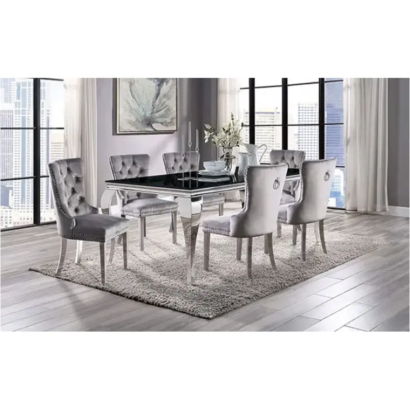 Cm3903bk-t Furniture Of America Neuveville Dining Room Furniture Dining Table