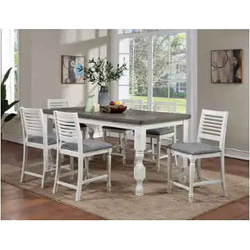Foa3908pt Furniture Of America Calabria Dining Room Furniture Counter Height Table