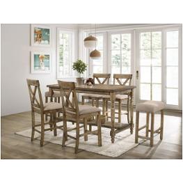 Cm3492pt Furniture Of America Dining Room Furniture Counter Height Table