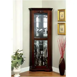 Cm-cr133 Furniture Of America Ortley Dining Room Furniture Curio