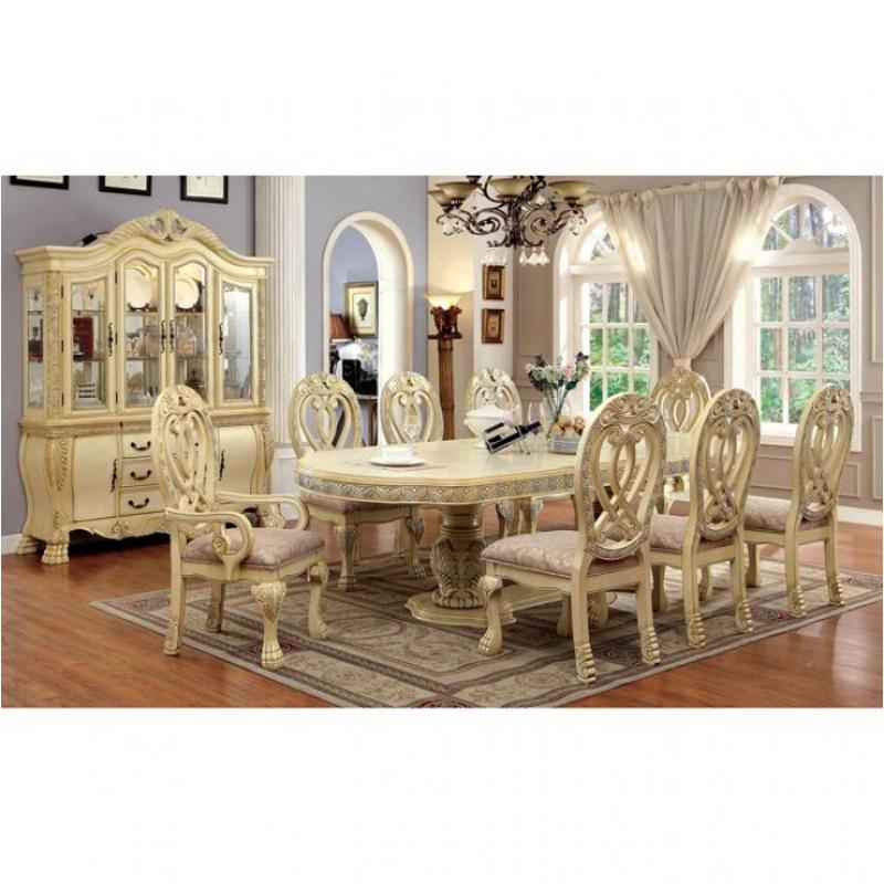 Cm3186wh-t Furniture Of America Wyndmere Dining Room Furniture Dining Table