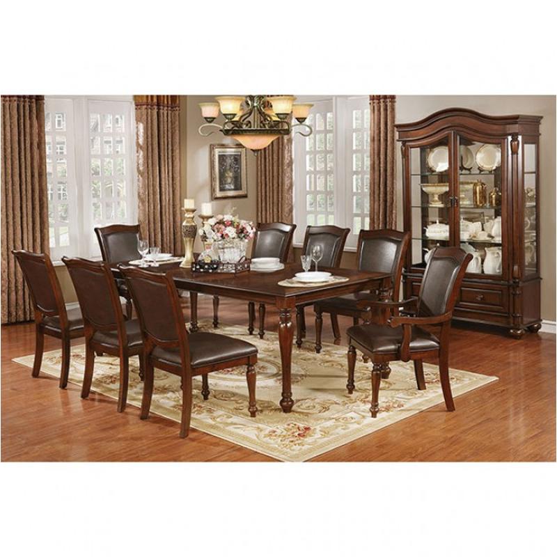 Cm3453t Furniture Of America Sylvana Dining Room Furniture Dining Table