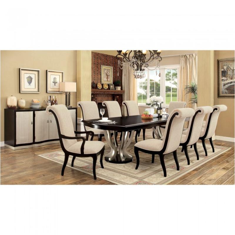 Cm3353t Furniture Of America Ornette Dining Room Furniture Dining Table