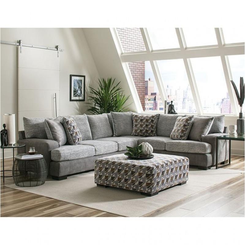 Sm5184 Furniture Of America Living Room Furniture Sectional