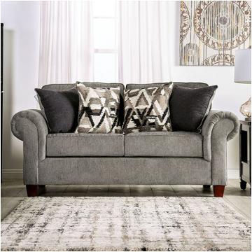 Sm7750-lv Furniture Of America Living Room Furniture Loveseat