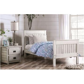 Am7973wh-t Furniture Of America Rockwall Bedroom Furniture Bed