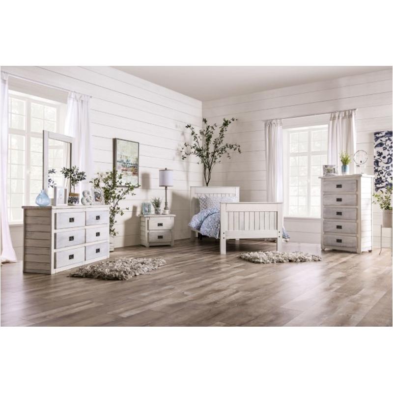 Am7973wh-f Furniture Of America Bedroom Furniture Bed
