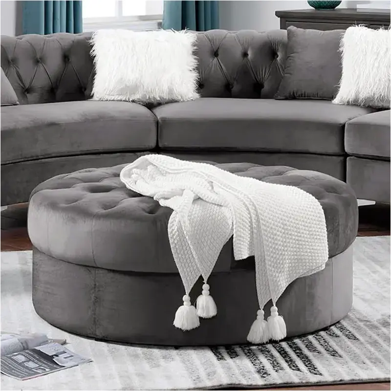 Cm6492-ot Furniture Of America Sophronia Living Room Furniture Ottoman