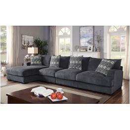 Cm6587-sect-ll Furniture Of America Kaylee Living Room Furniture Sectional