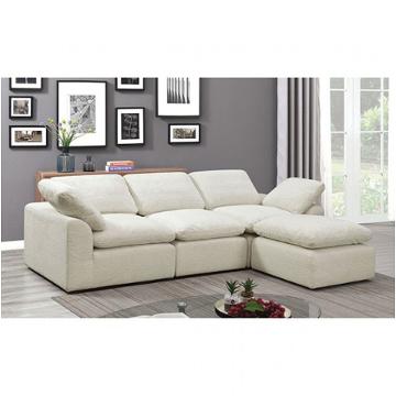 Cm6974bg-4seat Furniture Of America Joel Living Room Furniture Sectional