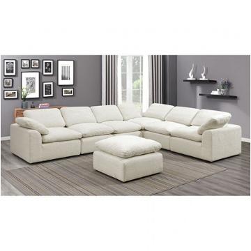 Cm6974bg-6seat Furniture Of America Joel Living Room Furniture Sectional