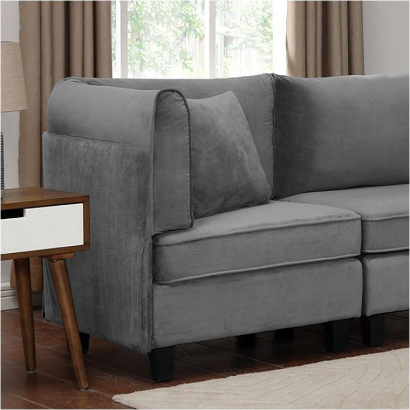 Cm6499-cnr Furniture Of America Sandrine Living Room Furniture Sectional