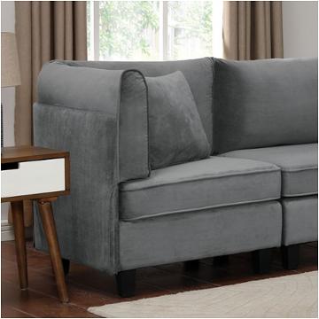 Cm6499-cnr Furniture Of America Sandrine Living Room Furniture Sectional