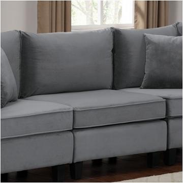Cm6499-ch Furniture Of America Sandrine Living Room Furniture Sectional