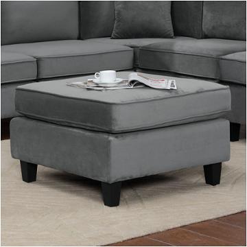 Cm6499-ot Furniture Of America Sandrine Living Room Furniture Ottoman